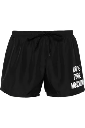 Moschino Badeshorts mit Logo-Print