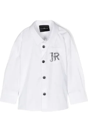 John Richmond Hemd mit Logo-Print