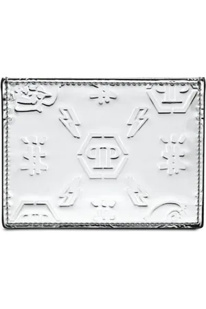 Philipp Plein Kartenetui mit Monogramm-Prägung