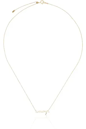PERSÉE 18kt Gelbgoldhalskette mit Diamanten