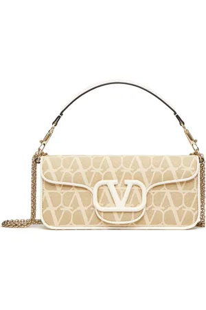 VALENTINO GARAVANI Toile Iconographe Schultertasche