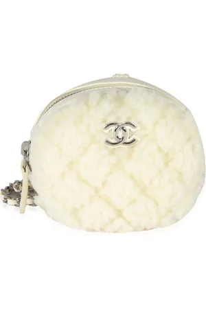 CHANEL 2021 Coco Neige Mini Circle Clutch