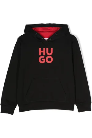 HUGO BOSS Hoodie mit Logo-Print