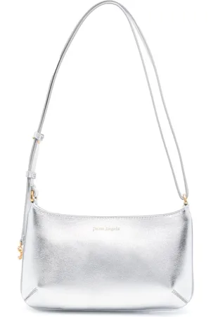 Palm Angels Giorgina Tasche aus Metallic-Leder