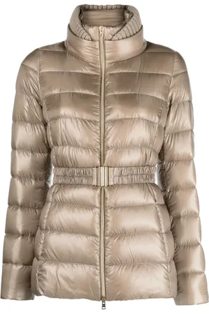 HERNO Gefütterte Jacke mit Stehkragen