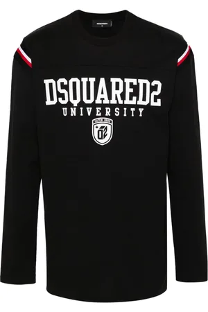 Dsquared2 Varsity T-Shirt mit Logo-Print