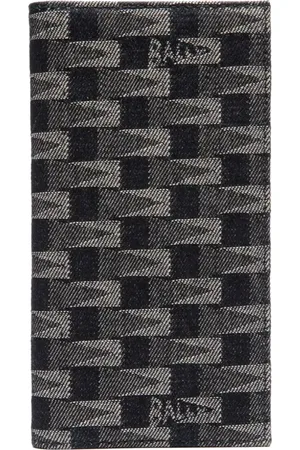 Bally Canvas-Portemonnaie mit Monogramm-Print