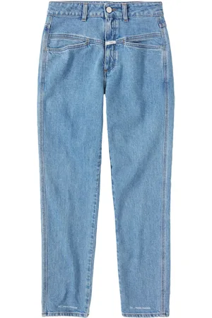 Closed Straight-Leg-Jeans mit hohem Bund