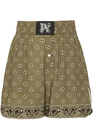 Palm Angels Joggingshorts mit Bandana-Print