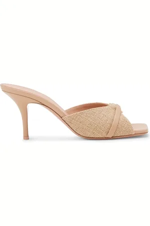 MALONE SOULIERS Patricia Mules aus Jute 70mm