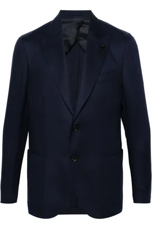 LARDINI Einreihiges Twill-Sakko