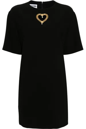 Moschino T-Shirt-Minikleid mit rundem Ausschnitt