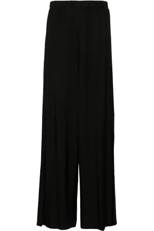 FEDERICA TOSI Twill-Hose mit weitem Bein