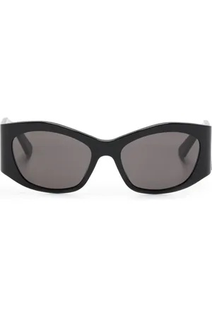 Balenciaga Sonnenbrille mit eckigem Gestell