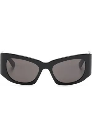 Balenciaga Sonnenbrille mit eckigem Gestell