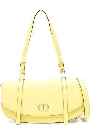 Twin-Set Shopper mit Logo-Schild