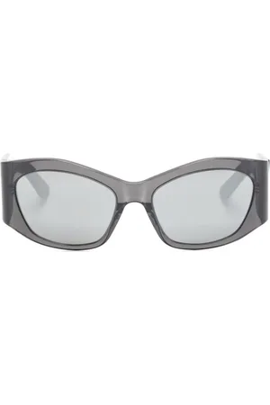 Balenciaga Sonnenbrille mit eckigem Gestell