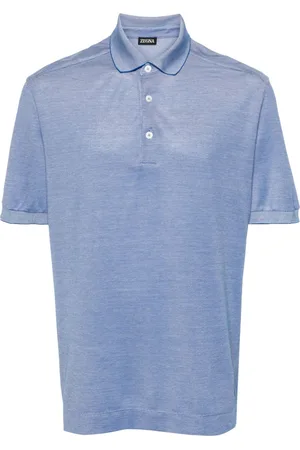 Ermenegildo Zegna Meliertes Poloshirt
