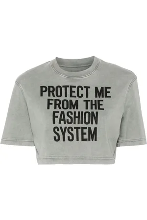 Moschino T-Shirt mit Text-Print