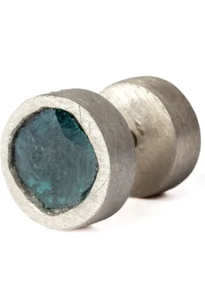 PARTS OF FOUR Ohrstecker mit blauem Diamant