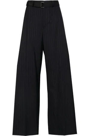 SACAI Weite Hose mit hohem Bund