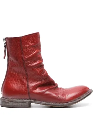 Moma Schnürstiefel im Used-Look