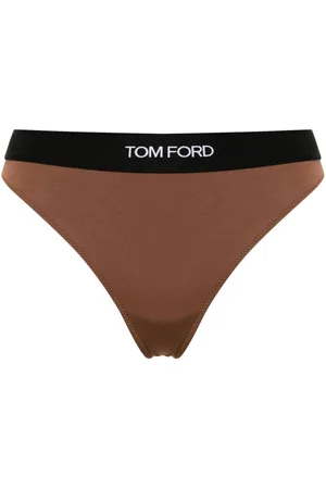 Tom Ford Modal-Tanga mit Logo-Bund