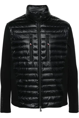 Moncler Jacke mit gefütterten Einsätzen
