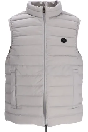 Emporio Armani Daunenweste mit Reißverschluss