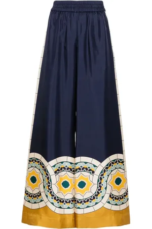 La DoubleJ Hoch sitzende Palazzohose