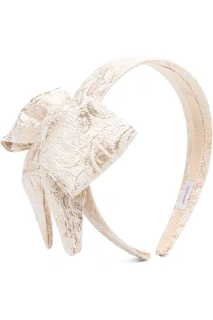 MONNALISA Haarreif aus Metallic-Bouclé