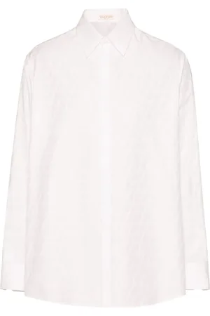 VALENTINO GARAVANI Toile Iconographe Popeline-Hemd