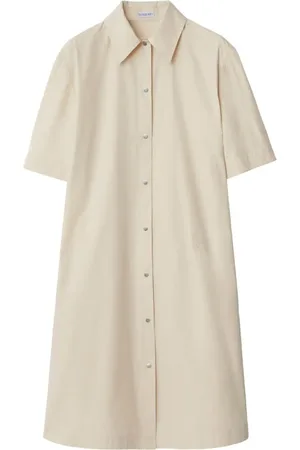 Burberry Hemdkleid mit kurzen Ärmeln
