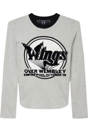 Stella McCartney Geflocktes Wings T-Shirt
