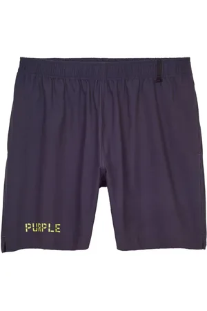 Purple Brand Badeshorts mit Logo-Print