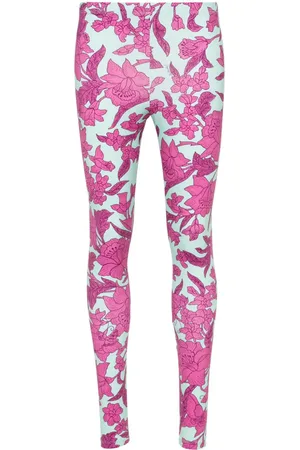 La DoubleJ Leggings mit Blumen-Print
