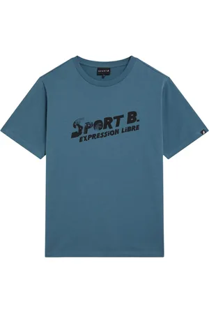 AGNÈS B. T-Shirt mit Logo-Print