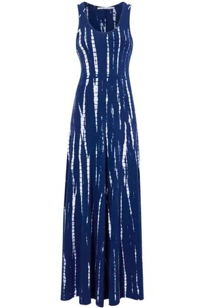 Proenza Schouler Ärmelloses Kleid mit Batik-Print