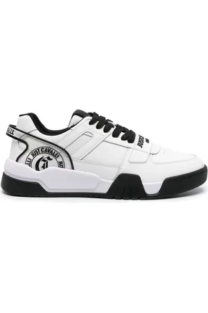 Roberto Cavalli Klobige Sneakers mit Logo-Riemen