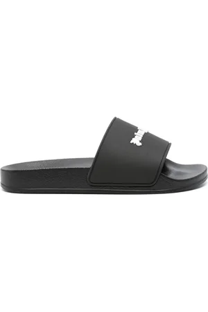 Palm Angels Pantoletten mit Logo-Prägung