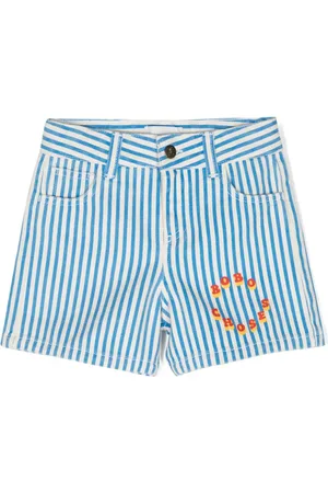 Bobo Choses Gestreifte Circle Shorts
