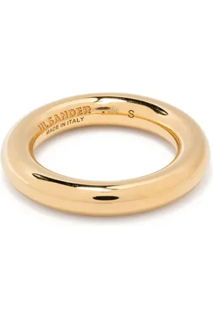 Jil Sander Ring mit poliertem Halo-Band