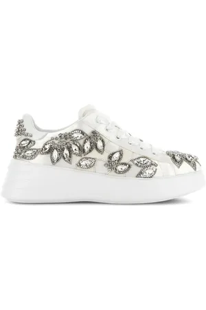 Hogan Rebel Sneakers mit Kristallverzierung