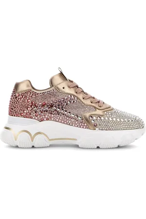 Hogan Hyperactive Sneakers mit Strassverzierung