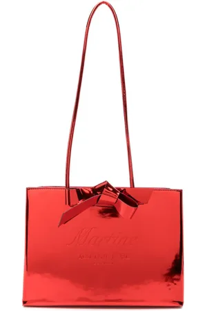 MARTINE ROSE Shopper mit Logo-Prägung