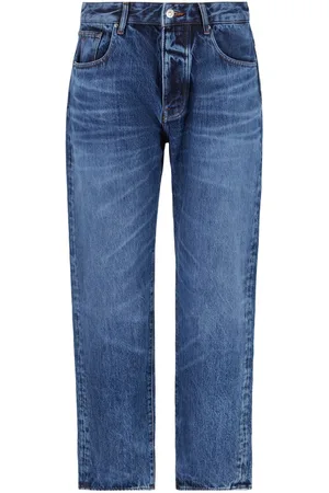 Armani Exchange Tapered-Jeans mit Tragefalten
