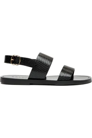 Bally Sandalen mit Python-Print