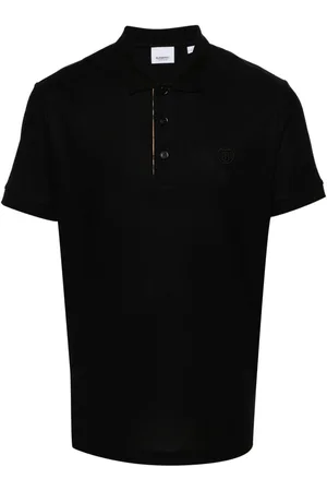 Burberry Pikee-Poloshirt mit Logo-Stickerei