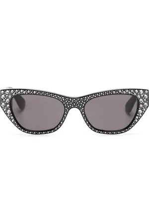 Alexander McQueen Cat-Eye-Sonnenbrille mit Strass