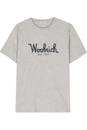 Woolrich T-Shirt mit Logo-Stickerei